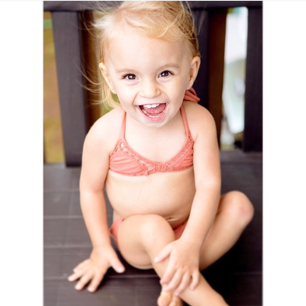 SOLD Acacia Honey Bikini Set